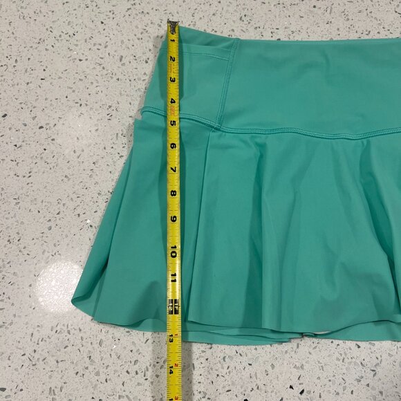 NWOT RARE Color LULULEMON Hit Your Stride Menthol Running Golf Tennis Skirt Sz 8 - Picture 7 of 15